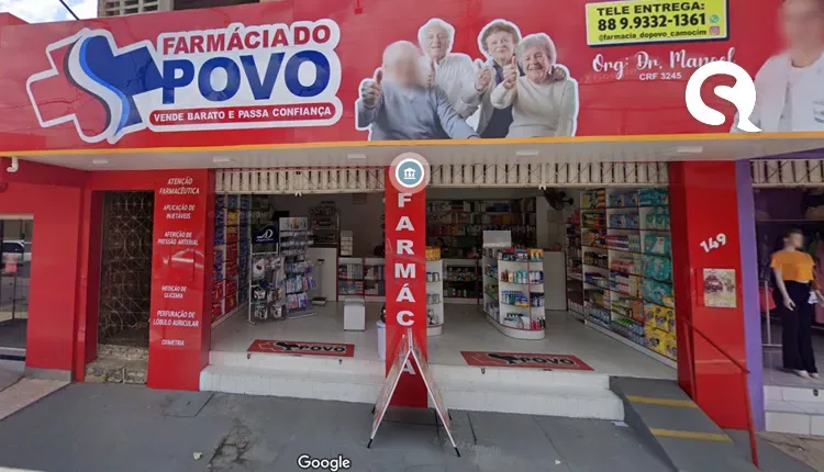Dupla armada rende dono de Farmácia no centro de Camocim e toma R$ 25 mil em dinheiro