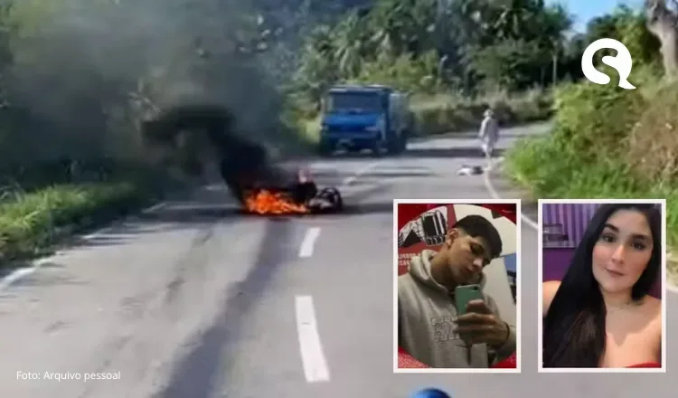 Irmãos morrem em colisão entre moto e caminhão em Ipu