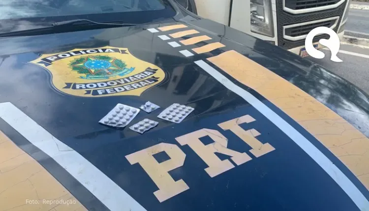 PRF apreende anfetaminas com motorista na BR 222 em Irauçuba