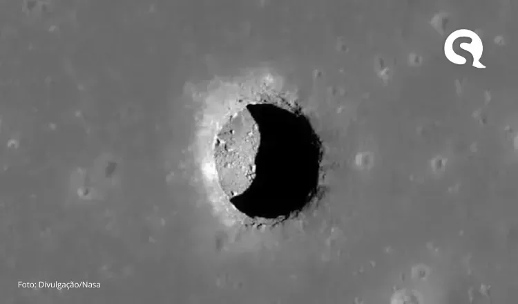 Caverna é descoberta na Lua e pode abrigar humanos, diz estudo