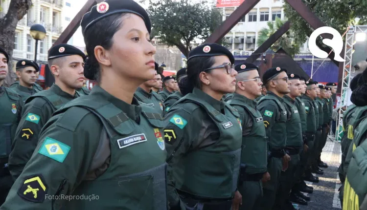 Reforço da segurança: Governo do Ceará coloca mais 240 novos policiais militares nas ruas
