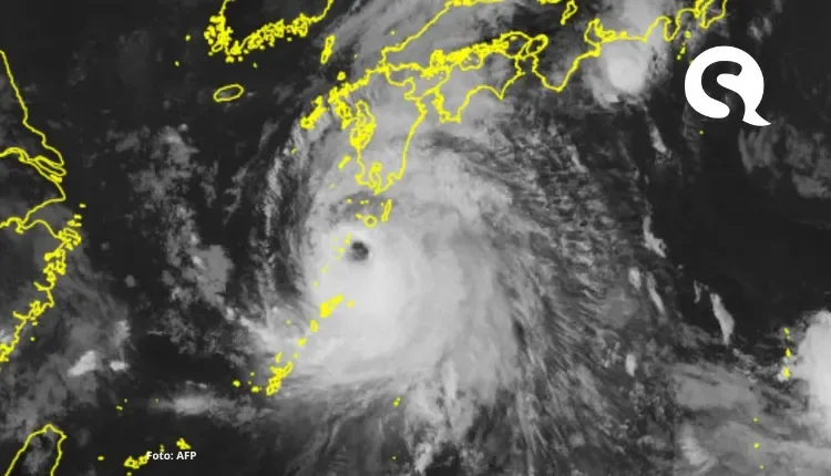 ‘Extremamente forte’, tufão Shanshan toca o solo do Japão e obriga população a evacuar casas