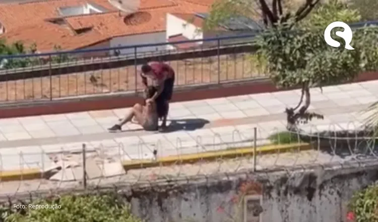 Homem é preso após agredir e tentar estuprar mulher em via pública