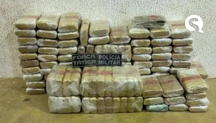 Mais de 135 quilos de maconha são apreendidos em caminhão em Tianguá
