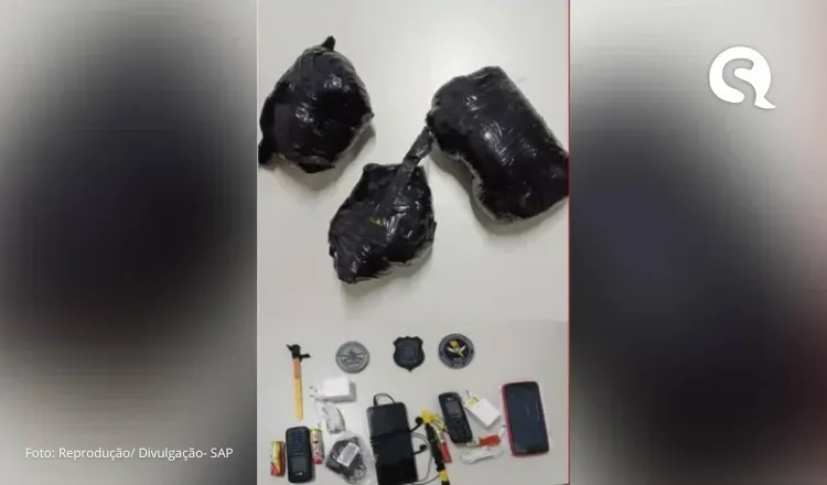 Homem é preso arremessando celulares e serras de construção para dentro de presidio em Sobral
