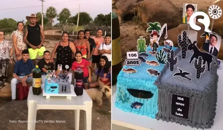 Moradores festejam ‘aniversário’ de obra prometida há 106 anos e que nunca saiu do papel