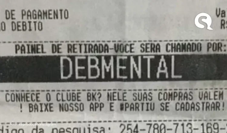 ‘Debmental’: funcionário do Burger King é demitido por insultar cliente