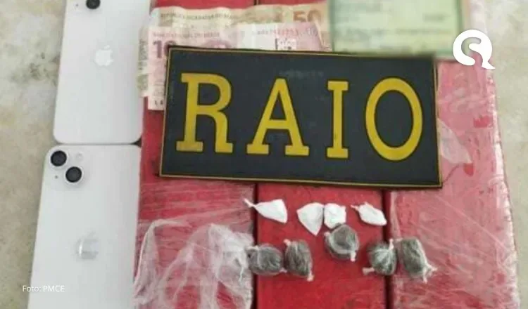 Após denúncias, PMCE apreende maconha dentro de fogão e prende suspeito de tráfico em Crateús