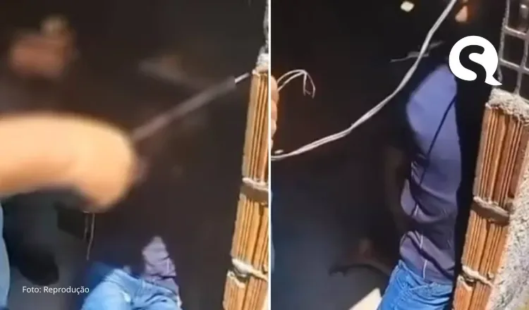 Policial militar é afastado após ser filmado torturando adolescente infrator