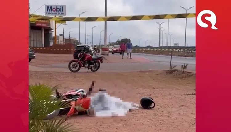 Homem e mulher são baleados enquanto andavam de moto na BR-222 em Tianguá e homem morre
