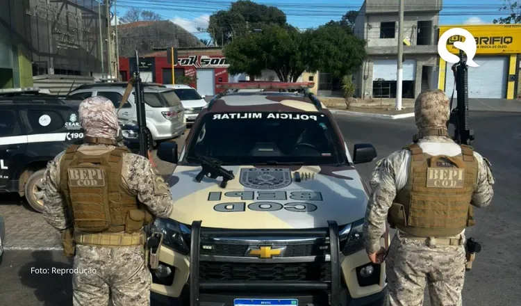COD/BEPI apreende submetralhadora 9mm em Viçosa do Ceará