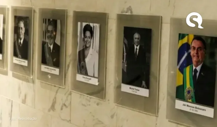 Galeria de ex-presidentes vandalizada no 8 de janeiro é reinaugurada no Planalto