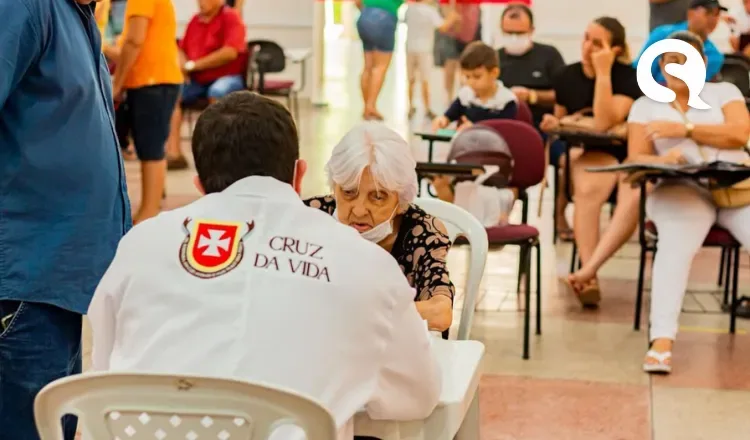 Sobral recebe atendimento médico gratuito promovido pela Cruz da Vida