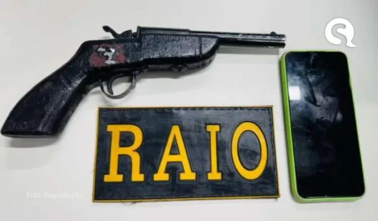 Adolescente com arma artesanal é apreendido pelo CPRAIO em Camocim
