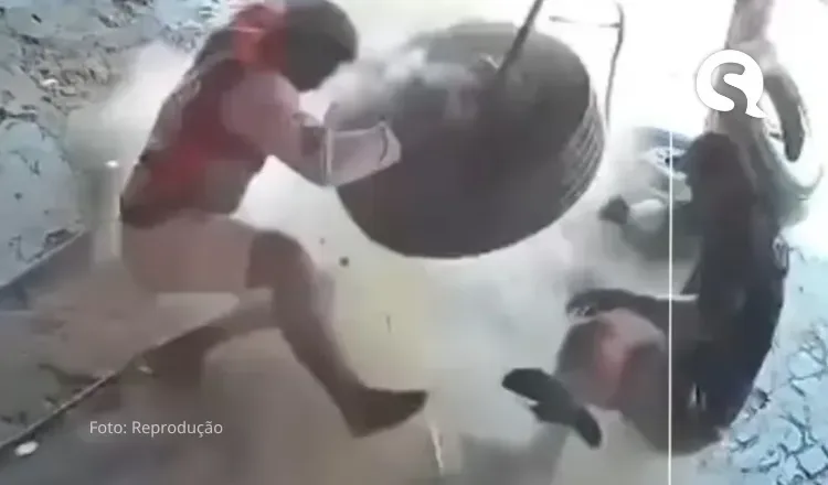 Pneu estoura e atinge dois mecânicos em borracharia de Reriutaba