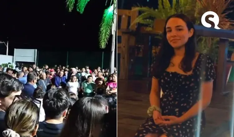 Sepultamento de jovem vítima de latrocínio em Quixeramobim, no Ceará, reúne centenas de pessoas