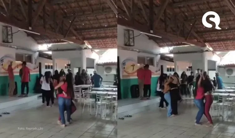 Após proibição de celular, escola no Ceará adota forró nos intervalos para promover interação entre alunos