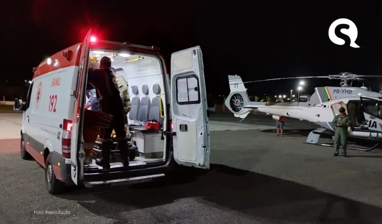 Ciopaer/SSPDS realiza remoção de vítima de acidente de trânsito em Miraíma