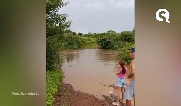 Moradora de Florinda, denuncia falta de ponte e acesso à comunidade fica comprometido