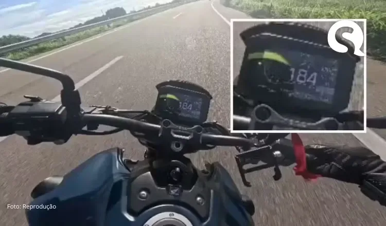 Motociclista a 184 km/h grava acidente em que perde controle e morre no Ceará