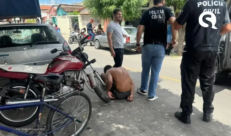 Criminosos são recapturados após fuga da delegacia de Santa Quitéria; perseguição tem tiros
