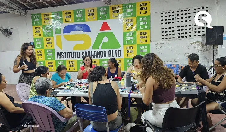 Projeto “Café com Fuxico” fortalece laços e promove arte no bairro Alto da Brasília, em Sobral