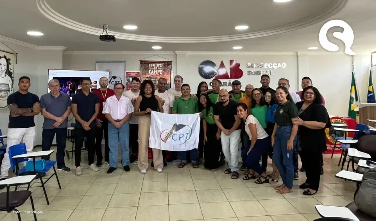 Comissão Pastoral da Terra lança Caderno de Conflitos no Campo Brasil em Sobral.