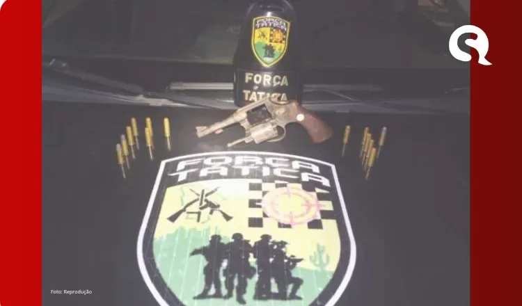 Polícia Militar captura suspeito em flagrante com arma de fogo em Sobral