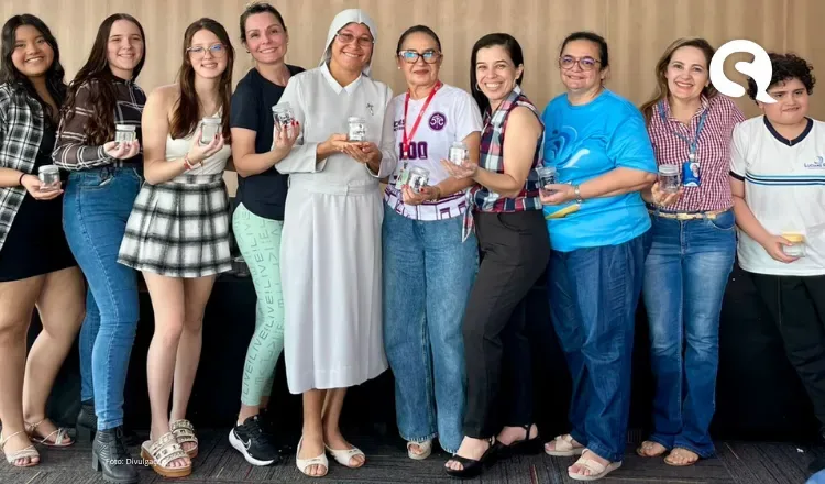 Colégio Luciano Feijão doa mais de 500 potes de vidro para bebês prematuros da Santa Casa de Sobral
