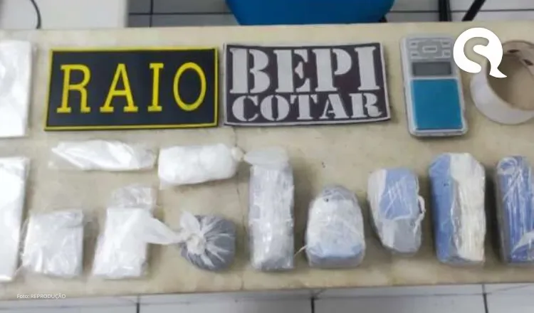 Em Tamboril, RAIO e BEPI da PMCE apreendem drogas e prendem suspeito