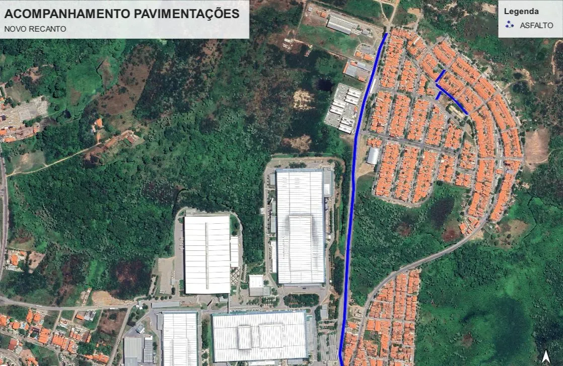 Ruas do bairro Novo Recanto, em Sobral recebem nova pavimentação asfáltica a partir desta sexta-feira (18)