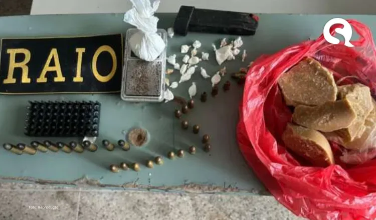Polícia Militar prende homem por tráfico de drogas e posse ilegal de munição em Camocim