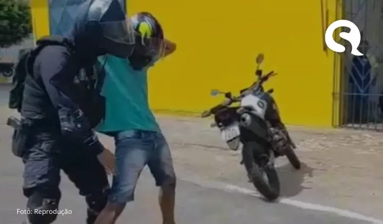 Motocicleta adulterada com numeração raspada é apreendida pela Guarda Civil Municipal de Sobral