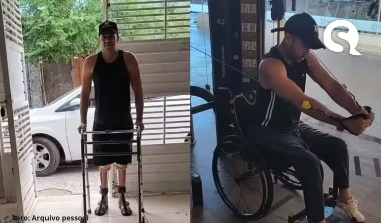 Dois anos após acidente, motorista que ficou paraplégico em academia voltou a dirigir e fazer exercícios