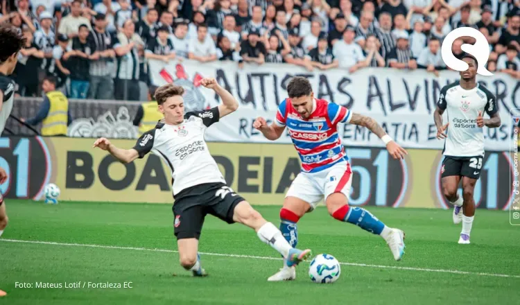 Fortaleza sofre gol nos acréscimos, empata com o Corinthians e se mantém no Z4 da Série A