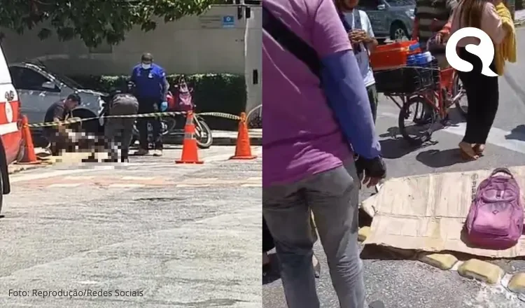 Motociclista tem mal súbito e morre enquanto empurrava moto na Aldeota