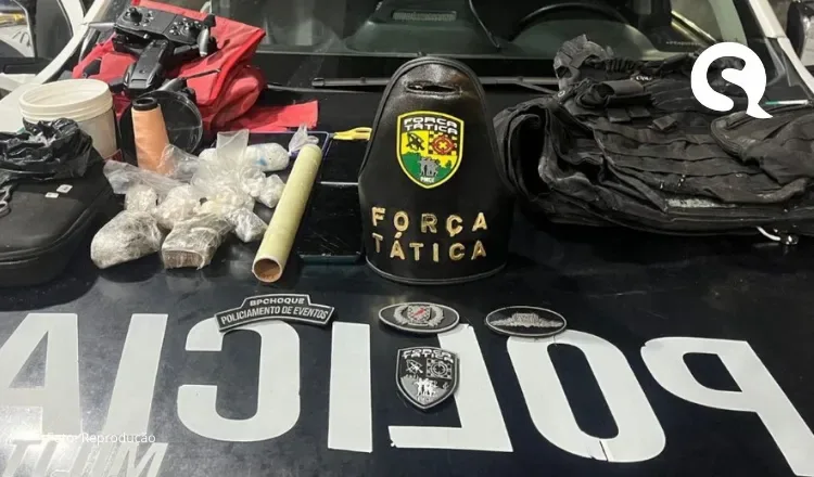 PMCE prende suspeito e apreende drogas em Fortaleza