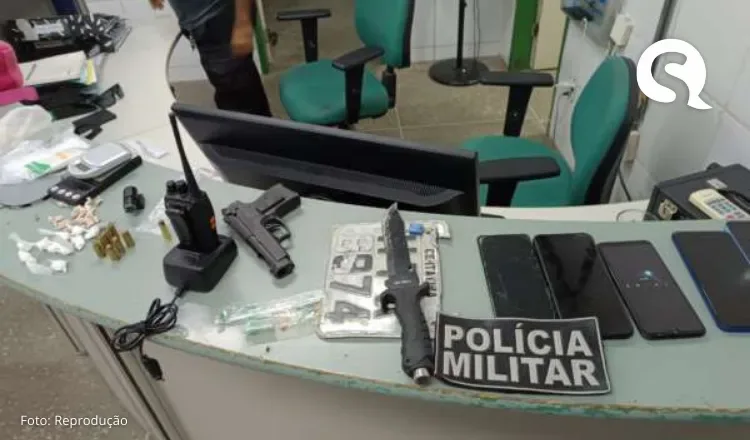 Polícia Militar captura seis homens, apreende drogas e recupera motocicleta