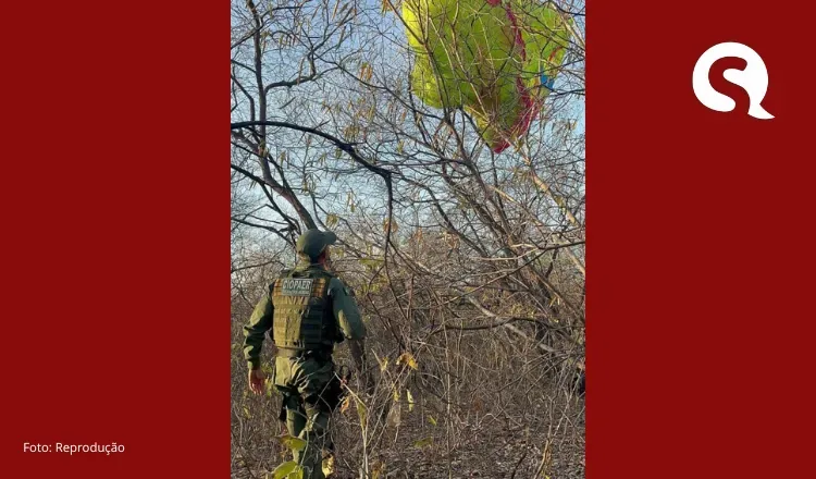 Ciopaer/SSPDS resgata mulher que havia se perdido após decolar de parapente em Quixadá