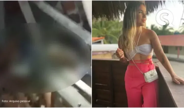 Jovem fica gravemente ferida após ser arremessada de carro que capotou