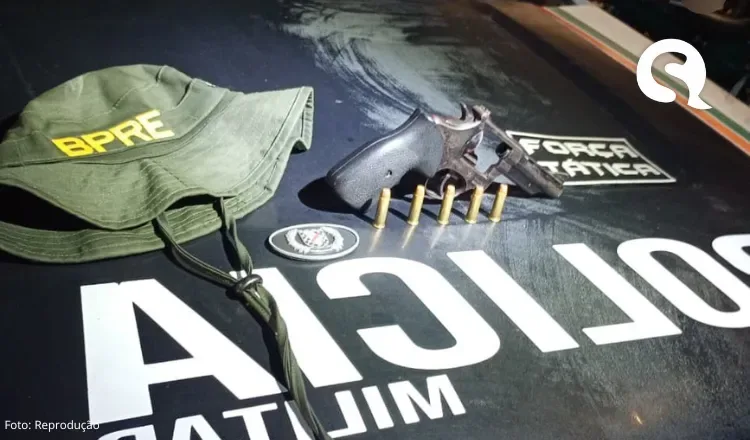 Polícia Militar apreende arma de fogo durante abordagem em Sobral