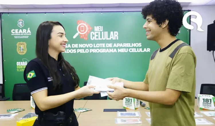 10.500 aparelhos já foram recuperados pelas Forças de Segurança do Ceará