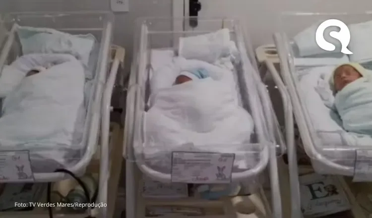 Cearense que ouviu de médico que não poderia engravidar supera câncer e celebra nascimento de trigêmeos