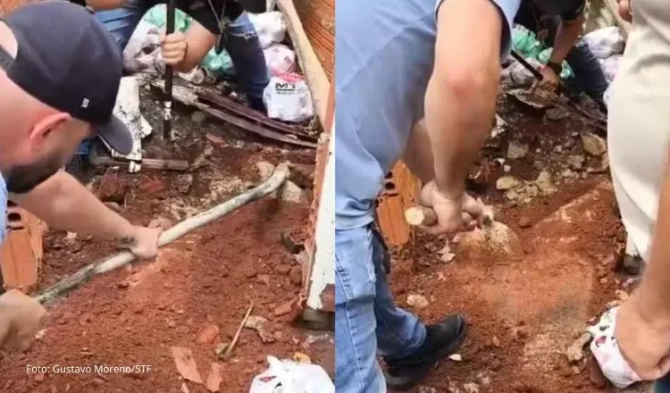 Mãe e padrasto são presos após matar e concretar corpo de criança