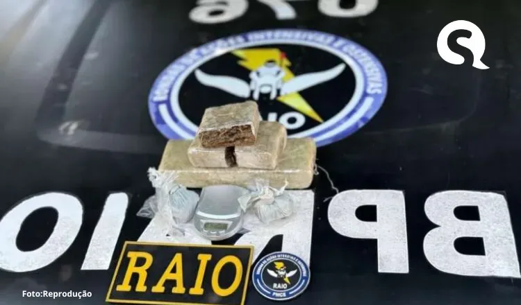 Polícia Militar apreende drogas e prende homem por tráfico