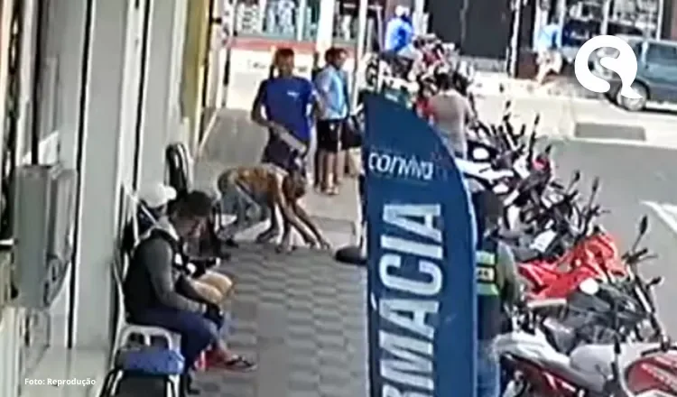 Polícia busca homem que agrediu idoso com paulada sem motivo aparente no interior do Ceará