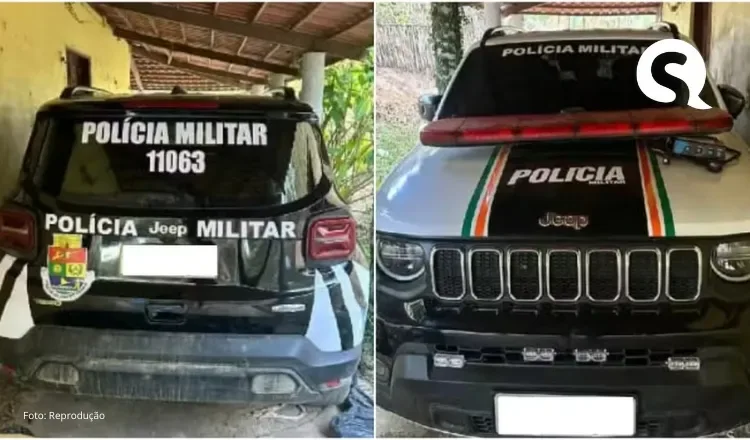 Homem é preso com viatura falsa da Polícia Militar do Ceará