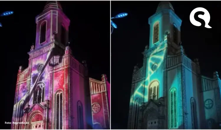 Igreja no Ceará eleva decoração natalina a outro patamar; assista e confira
