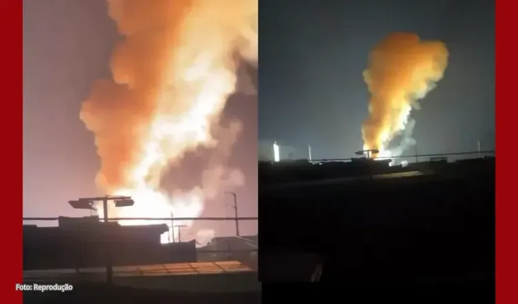 Explosão causa incêndio em subestação de energia em Sobral, no Ceará