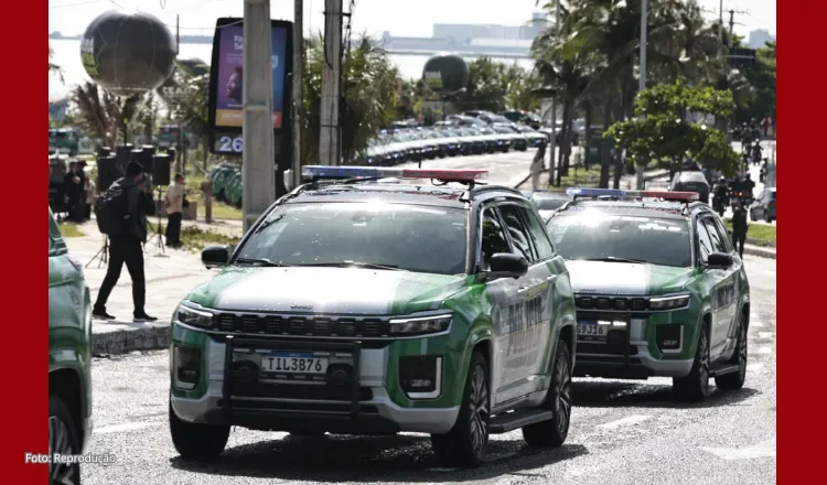 PM do Ceará recebe 100 novas viaturas, 29 blindadas